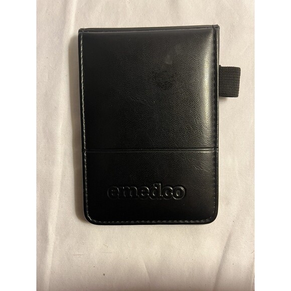 Emedco Wallet Black Card Holder Bifold - Picture 1 of 4